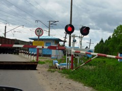Электричка столкнулась с грузовиком под Новосибирском