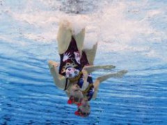 Золотую олимпийскую медаль в синхронном плаванье завоевали россиянки Ищенко и Ромашина