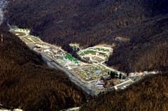 Олимпийская деревня на Красной Поляне построена на 80 процентов