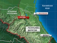 Пятеро полицейских погибли в Ботлихском районе Дагестана и три боевика уничтожены