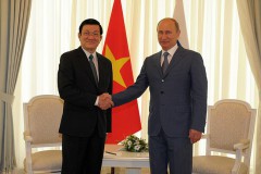 Президент России поздравил вьетнамского коллегу с Днем независимости