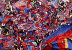 Шесть фанатов ЦСКА заплатят за хулиганство на стадионе в Краснодаре