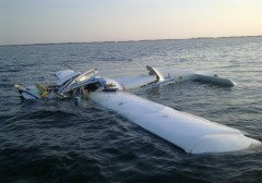 Крушение самолета под Анапой не загрязнило воду