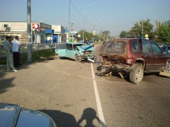 Припаркованная «КИА Спортэйдж» пострадала при ДТП на Кубани