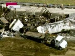 47 автомобилей столкнулись в американском штате Флорида