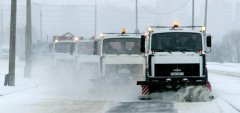 Московские снегоуборочные машины оборудовали «Глонасс-GPS»