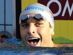 Токио кубанский пловец Станислав Донец выиграл заплыв на дистанции 50 м на спине