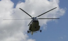 В Омской области, совершая посадку, разбился вертолет Ми-8