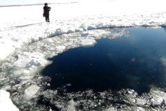 В районе озера Чебаркуль найдены обломки метеорита