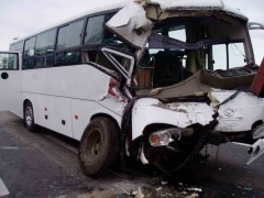При ДТП с автобусом под Тамбовом пострадали 8 человек
