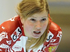 Россиянка Ольга Фаткулина стала первой на дистанции 1000 м ЧМ в Сочи