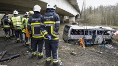 В Бельгии готовится к вылету в РФ самолет с шестью пострадавшими в ДТП с автобусом