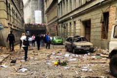 При взрыве в Праге пострадали 40 человек