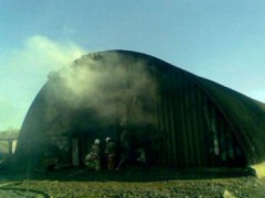 Пожару в городе Ломоносов присвоен повышенный номер сложности