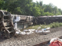 Названа основная версия железнодорожной аварии на Кубани