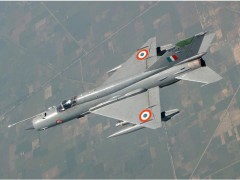 В Индии рухнул истребитель МиГ-21