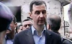 Кортеж Башара Асада обстреляли повстанцы