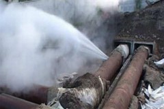 Прорыв водопровода на пересечении улиц Железнодорожной и Дмитриевская Дамба ликвидируют в Краснодаре