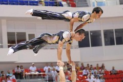Шестнадцать кубанских акробатов стали призерами чемпионата страны
