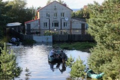 В Хабаровском крае полицейские охраняют дома подтопленцев от мародеров