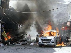 У отеля в Дамаске прогремело два взрыва