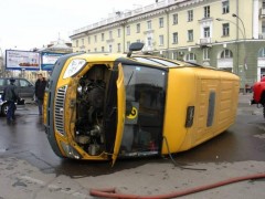 ДТП в Самаре: пострадали семеро пассажиров маршрутки