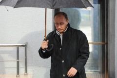 Дождь и туман сопровождали Владимира Путина во время осмотра спортивно-туристического комплекса в Красной Поляне