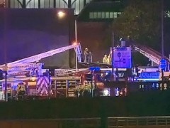 В Глазго в результате падения вертолета на паб погибли люди