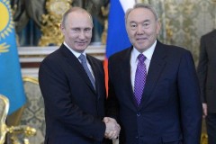 Состоялась встреча президентов России и Казахстана