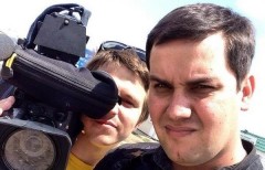 При минометном обстреле под Луганском контужен репортер РЕН ТВ из Краснодара Денис Кулага