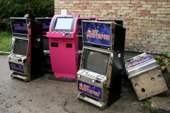 В Новороссийске полицейские уничтожили игровые автоматы