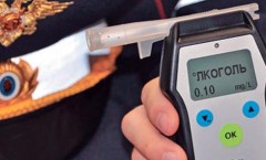 За первую неделю 2017 года в Калмыкии задержано 44 нетрезвых водителя