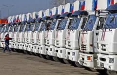 Первая в 2017 году колонна МЧС с гумпомощью отправится в Донбасс в январе