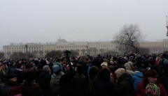 Акция против передачи Исаакиевского собора в пользование РПЦ проходит в Петербурге
