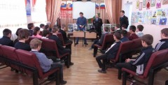 В Усть-Лабинском районе полицейские встретились с детьми из школы-интерната