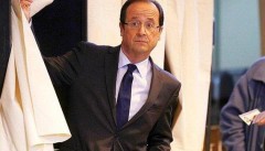 Франсуа Олланд проголосовал на выборах президента Франции