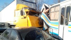 В Самарской области произошло ДТП с участием 14 автомобилей