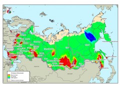 Федеральная Авиалесоохрана составила прогноз пожароопасности в лесах России на май
