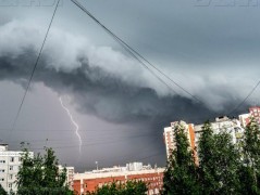 На Кубань обрушатся ливень с градом и шквалистым ветром