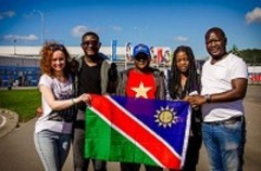 В Сочи на Фестиваль молодежи и студентов прибыли участники из Африки