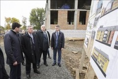 В Донецке Ростовской области начали строить школу на 600 мест