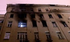 Число жертв пожара на Никитском бульваре в Москве возросло до четырех