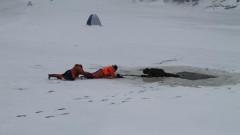 В Шолоховском районе Ростовской области спасли рыбака, провалившегося под лед