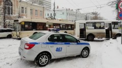 При ДТП с автобусом и троллейбусом в Томске пострадали шесть человек
