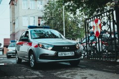В Новопавловске росгвардейцы задержали водителя, скрывшегося с места ДТП