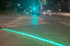 Лежачие пешеходные светофоры появились на улицах Невинномысска