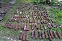 В Тихорецке уничтожено более 300 боеприпасов, обнаруженных возле частного дома