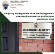 В Карачаевске обнаружено тело новорожденного у многоквартирного дома