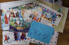 Юные краснодарцы желали Деду Морозу в своих письмах не заболеть на Новый год