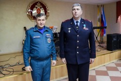 В Ставрополе офицер Росгвардии удостоен награды МЧС России